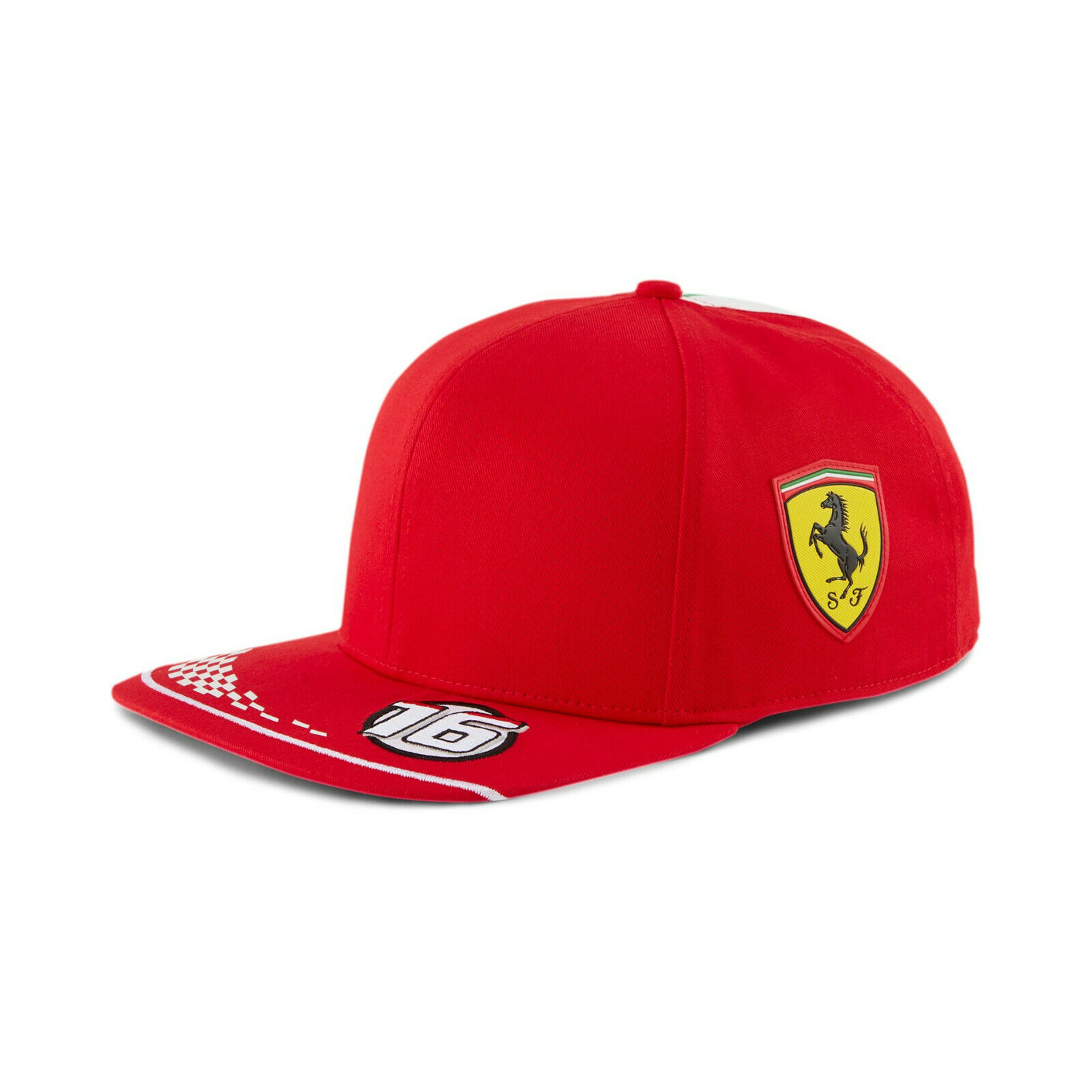 Scuderia Ferrari 2021 Replica Leclerc Baseball Cap in Rot von Puma 