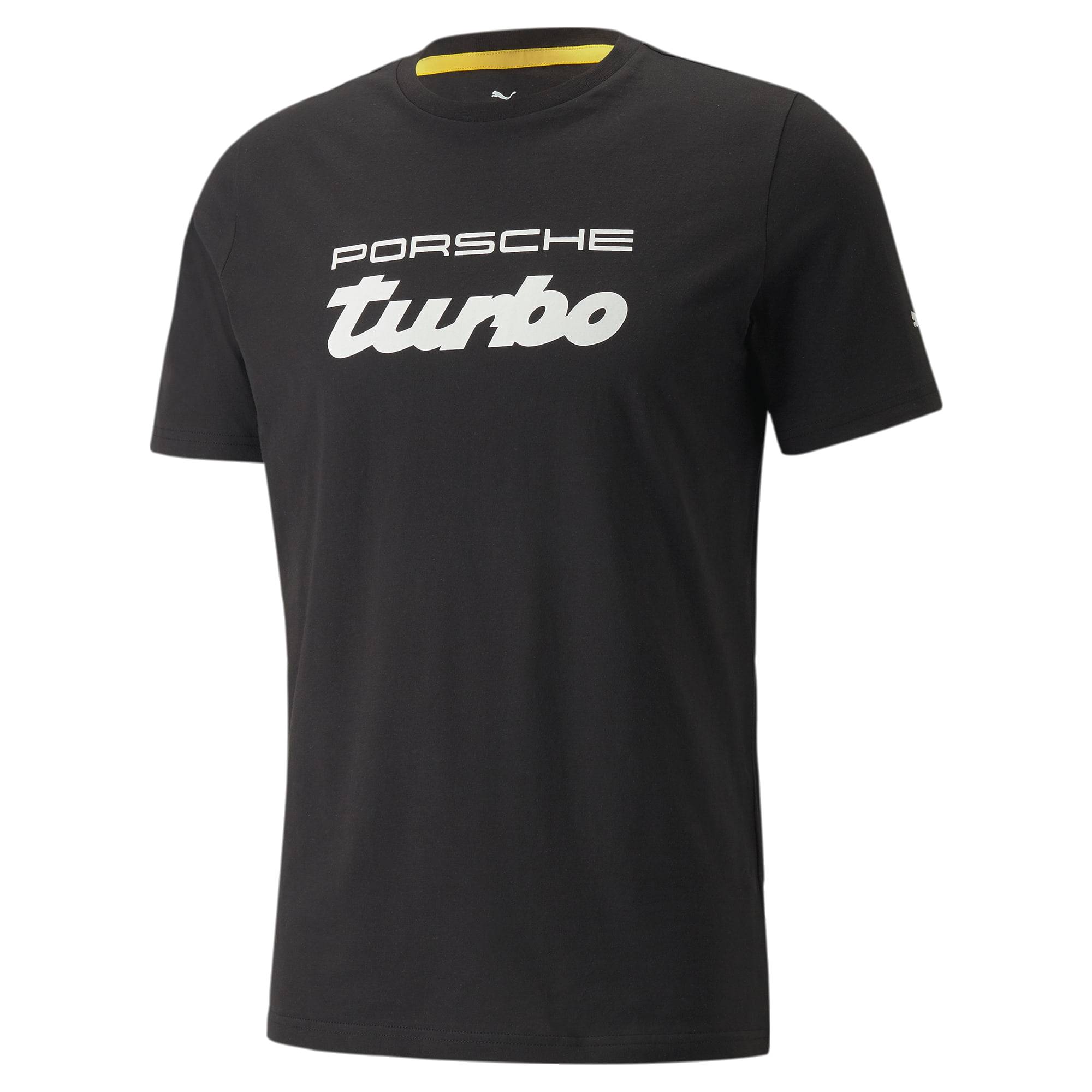 Porsche Legacy Logo T-Shirt für Herren in Black 