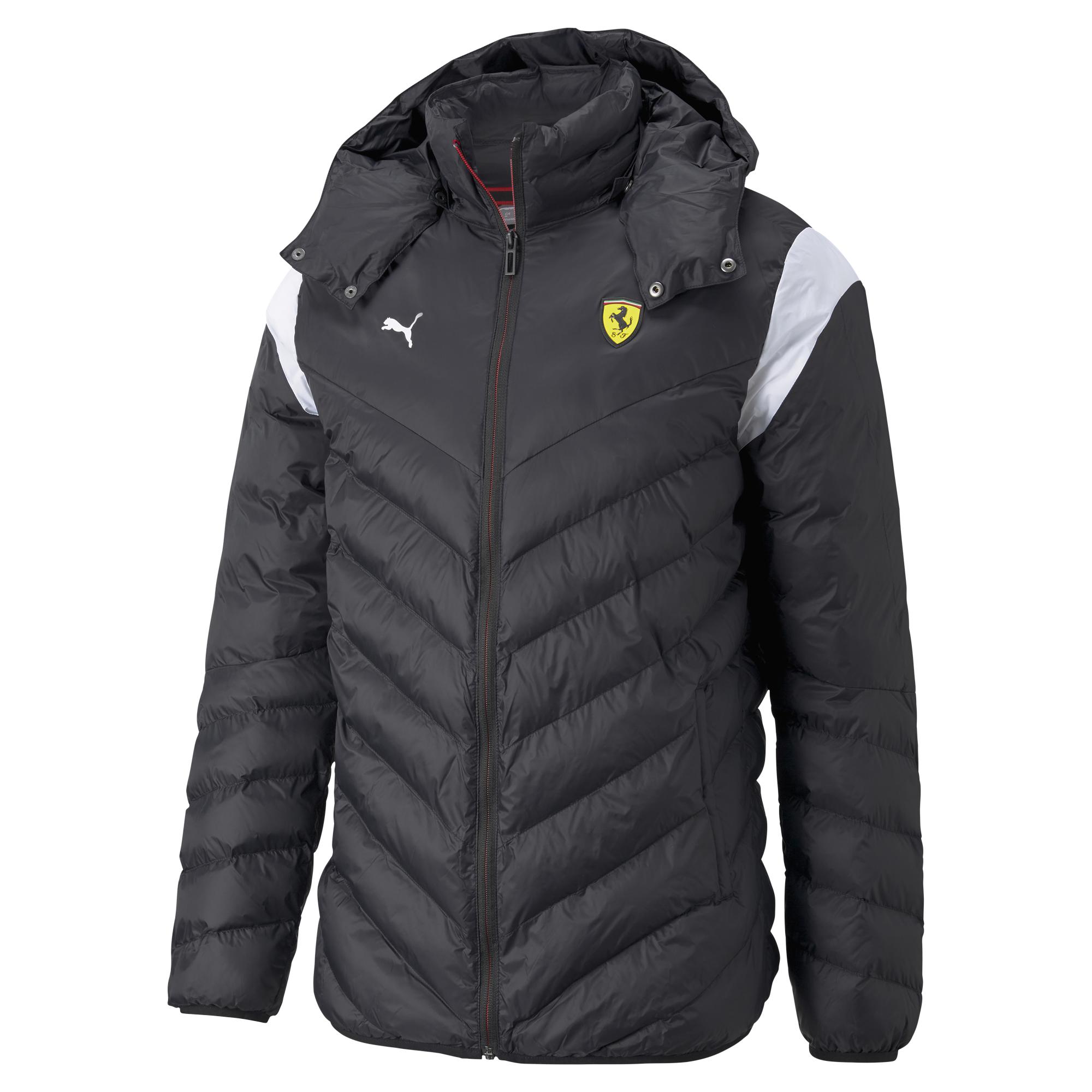 Ferrari Race T7 Ecolite Down Jacket Herren von Puma in Black