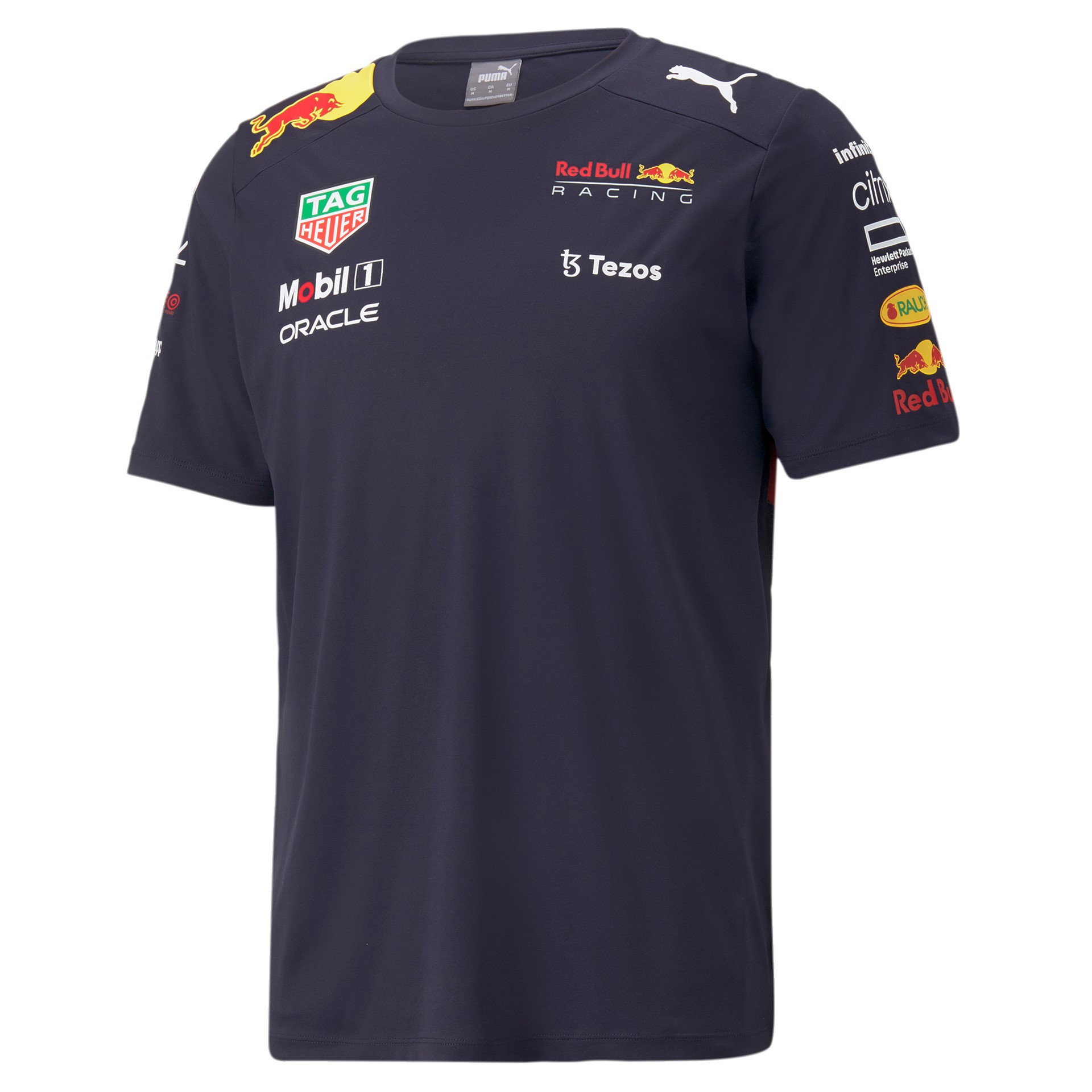 Red Bull Racing F1 Official Teamline  T-Shirt Tee 2022