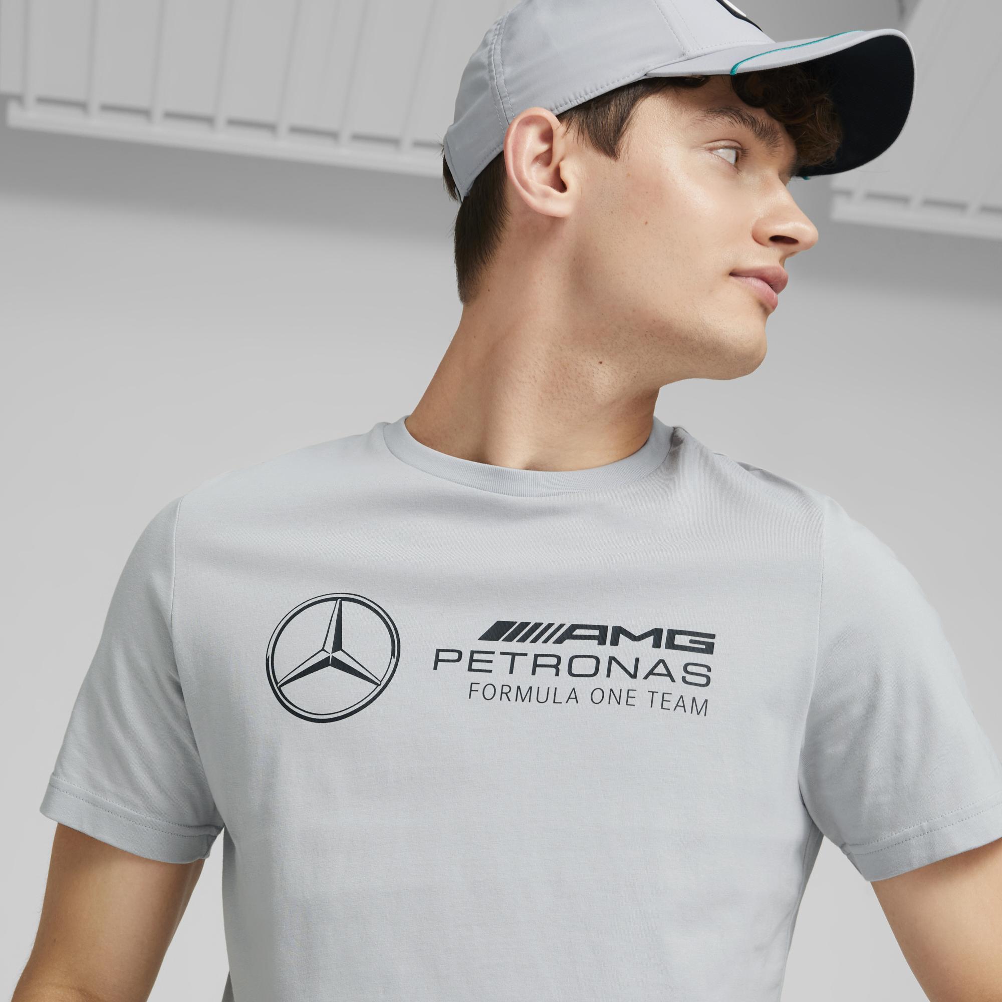 Mercedes-AMG Petronas Motorsport F1 Logo Silver T-Shirt 2023