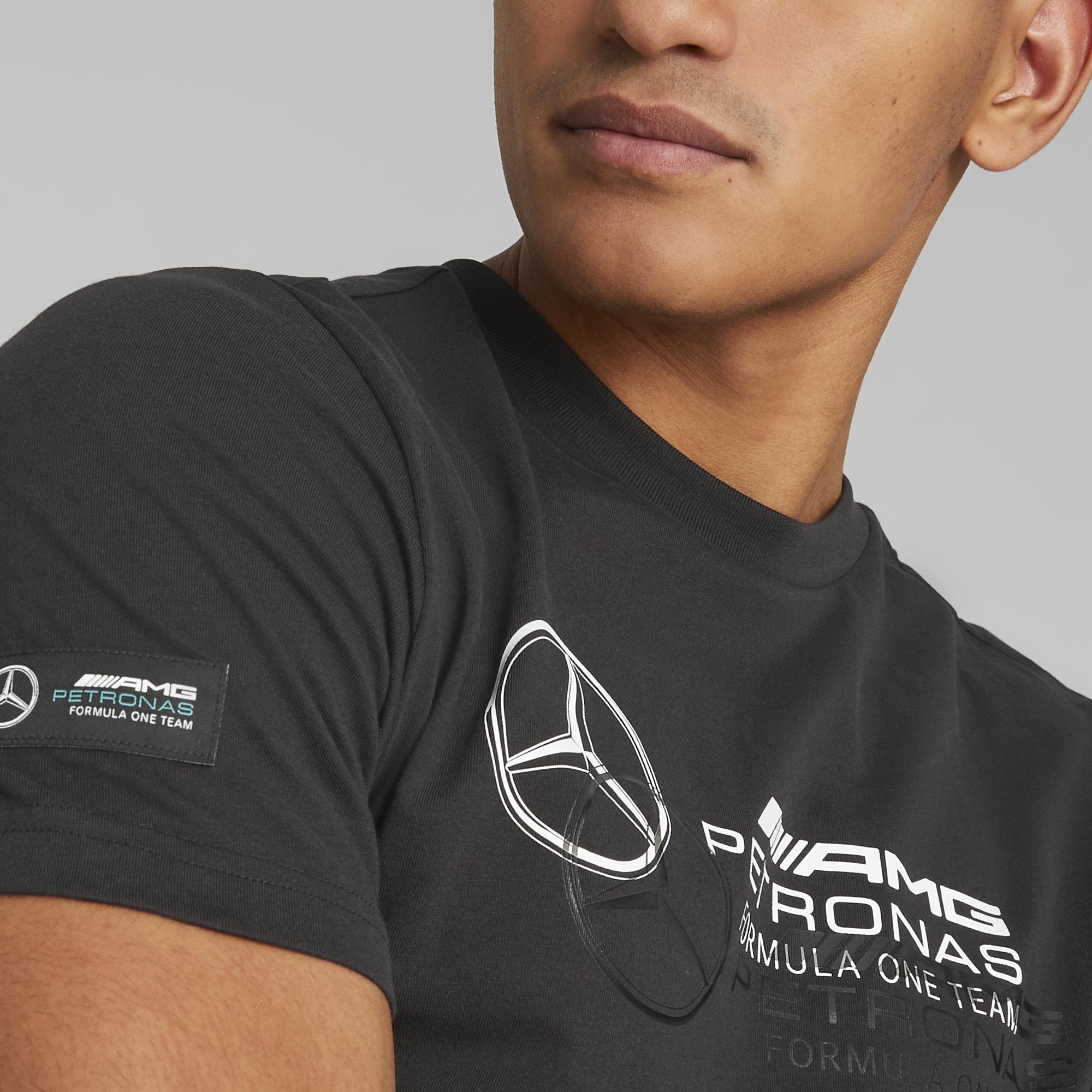 Mercedes-AMG Petronas Motorsport F1 Logo 3D T-Shirt 2023