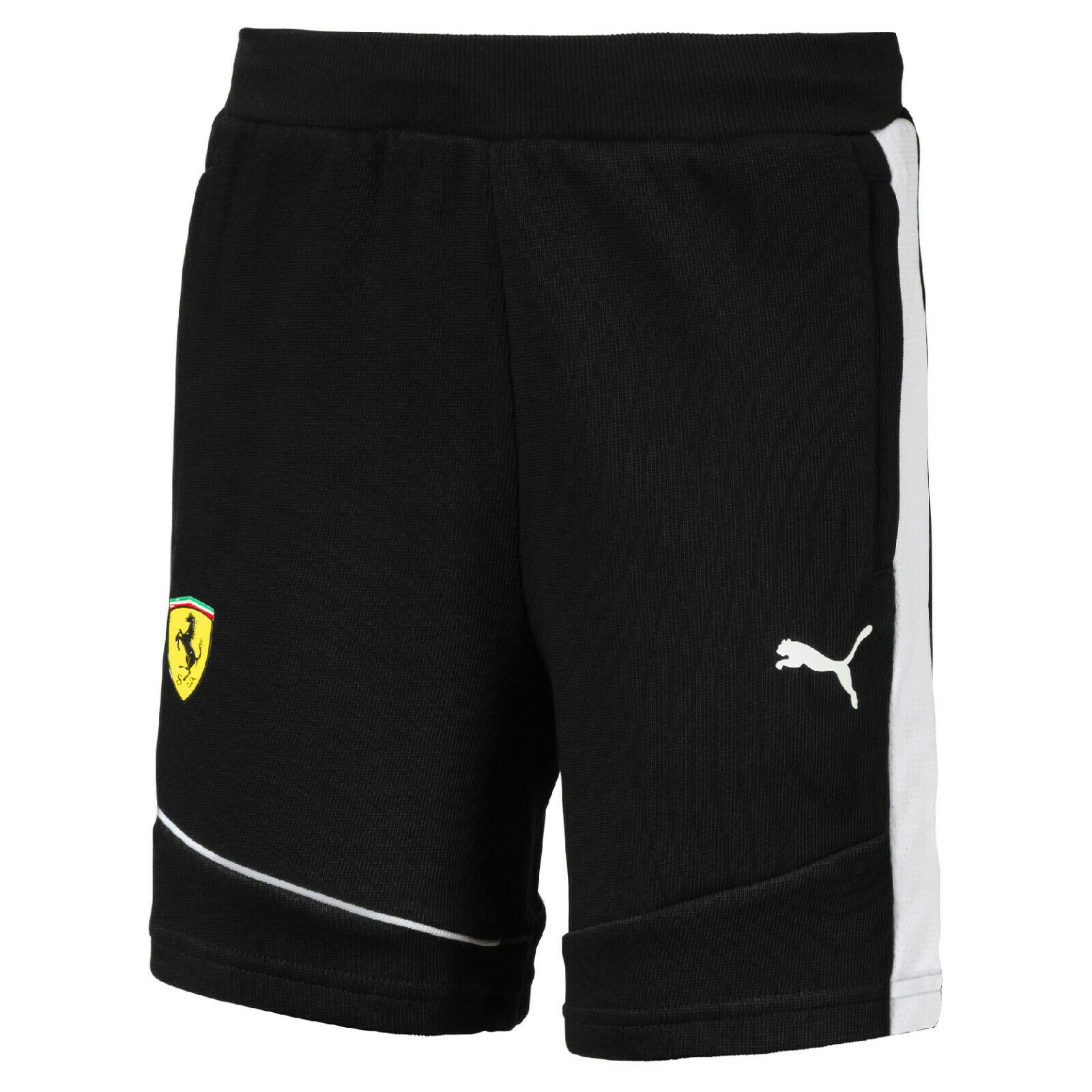 Ferrari Shorts Junior in Schwarz von Puma