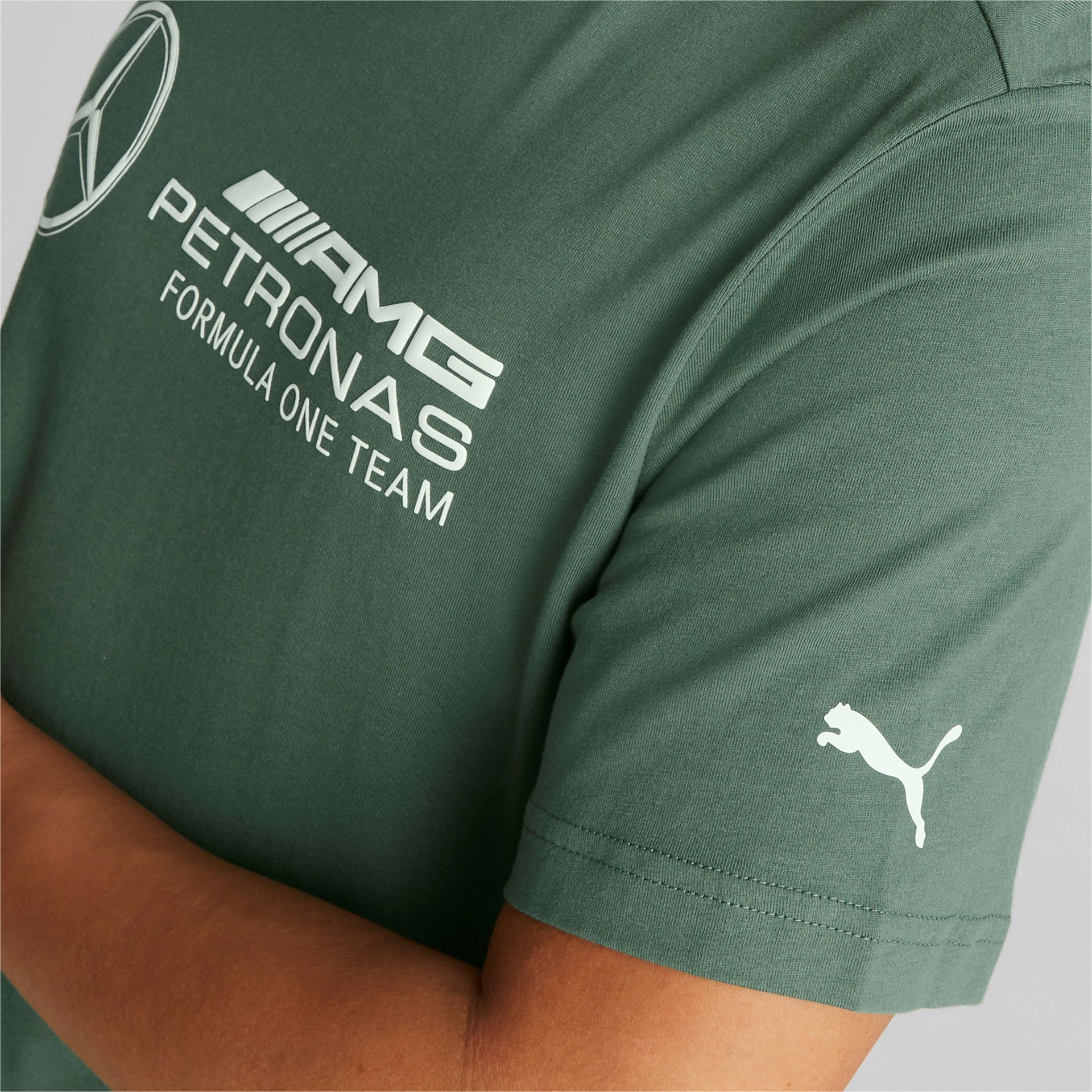 Mercedes-AMG Petronas Motorsport Formel 1-Logo T-Shirt Deep Forest