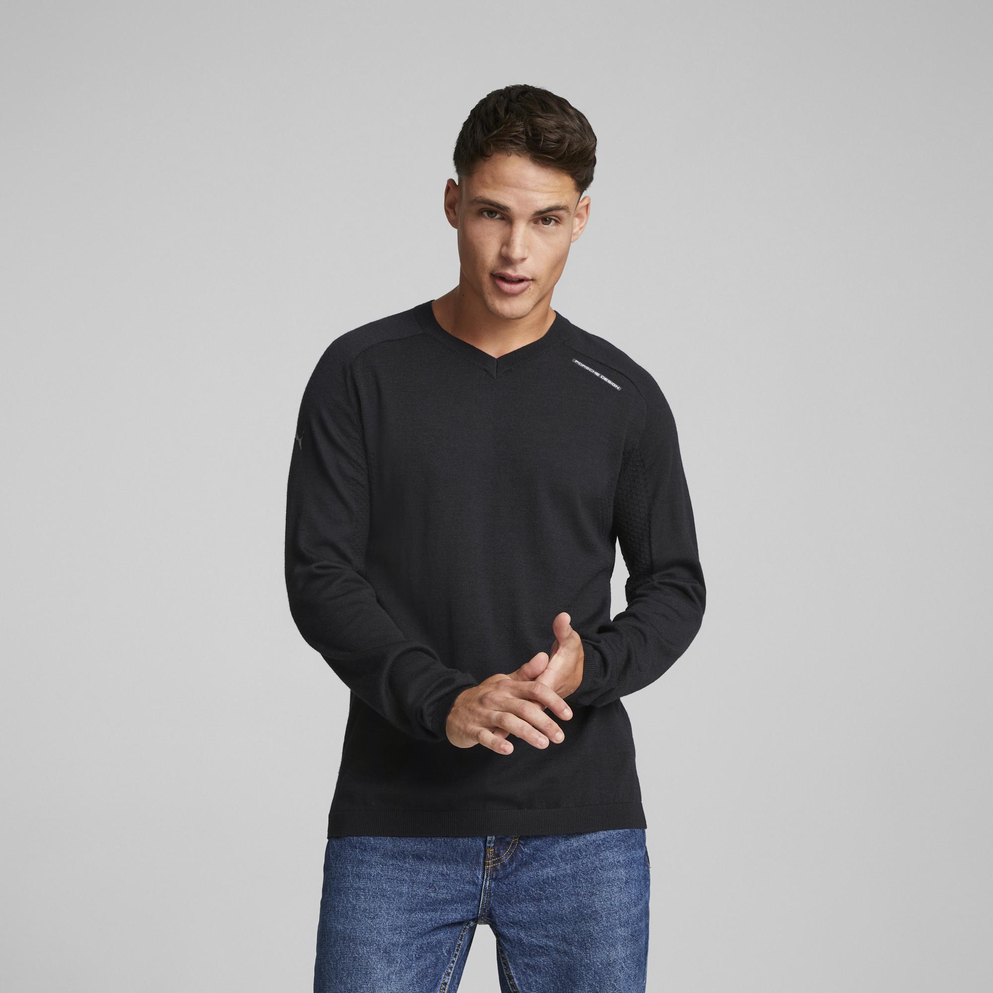 Porsche Design EVOKNIT V-NECK Herren Black von Puma