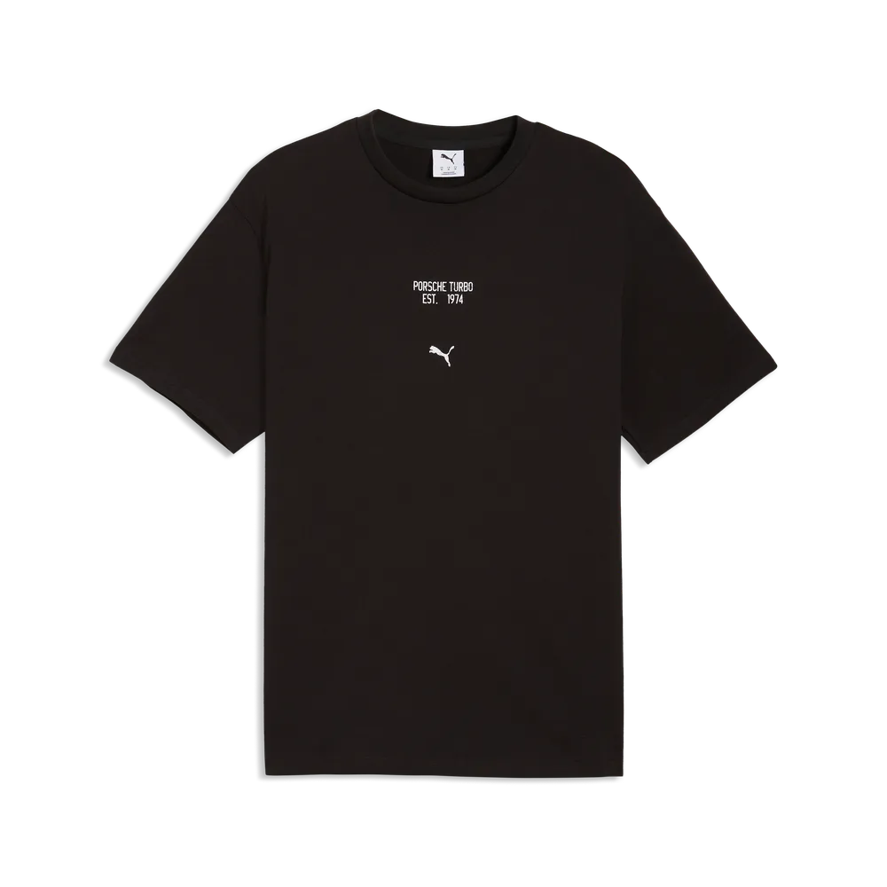 Porsche Legacy Graphic Tee Black von Puma