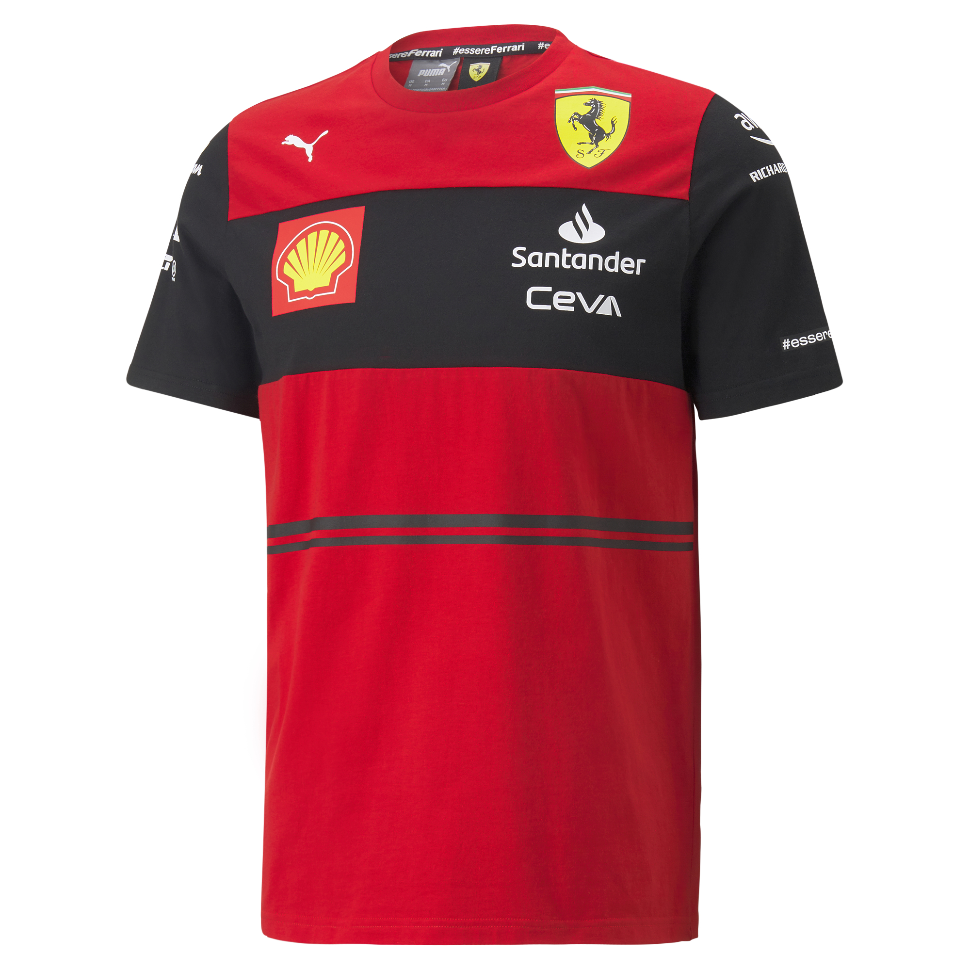 Scuderia Ferrari Formel 1 Replica Herren T-Shirt 2022