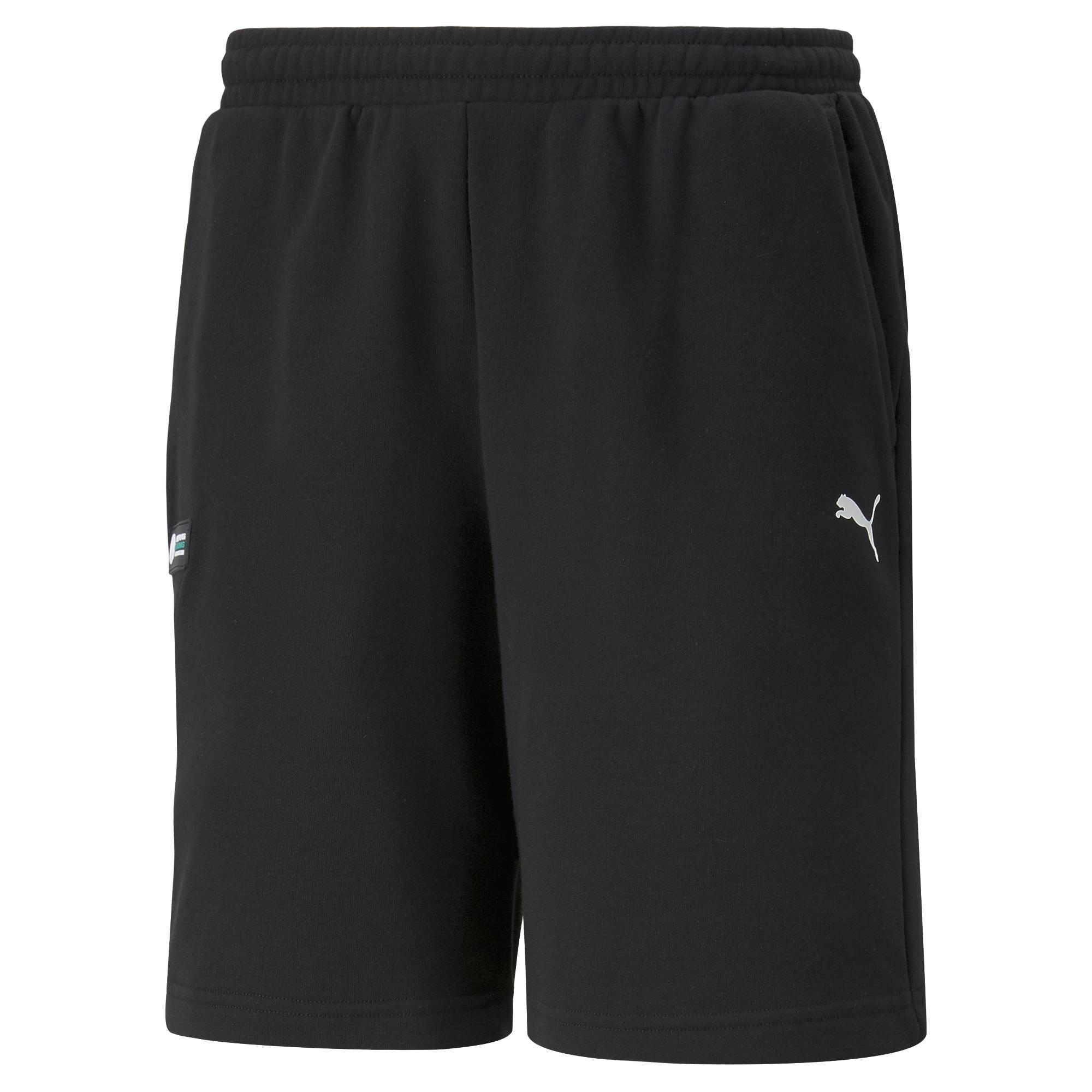 Mercedes Petronas F1 ESS Herren Sweat-Shorts in schwarz von Puma 2023