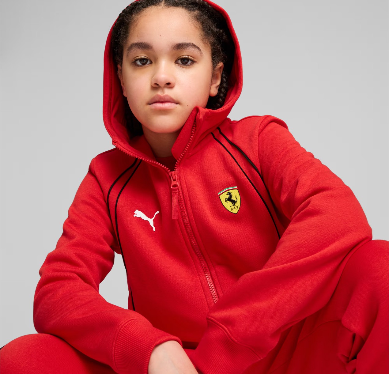 Ferrari Race Kids Hoddie von Puma