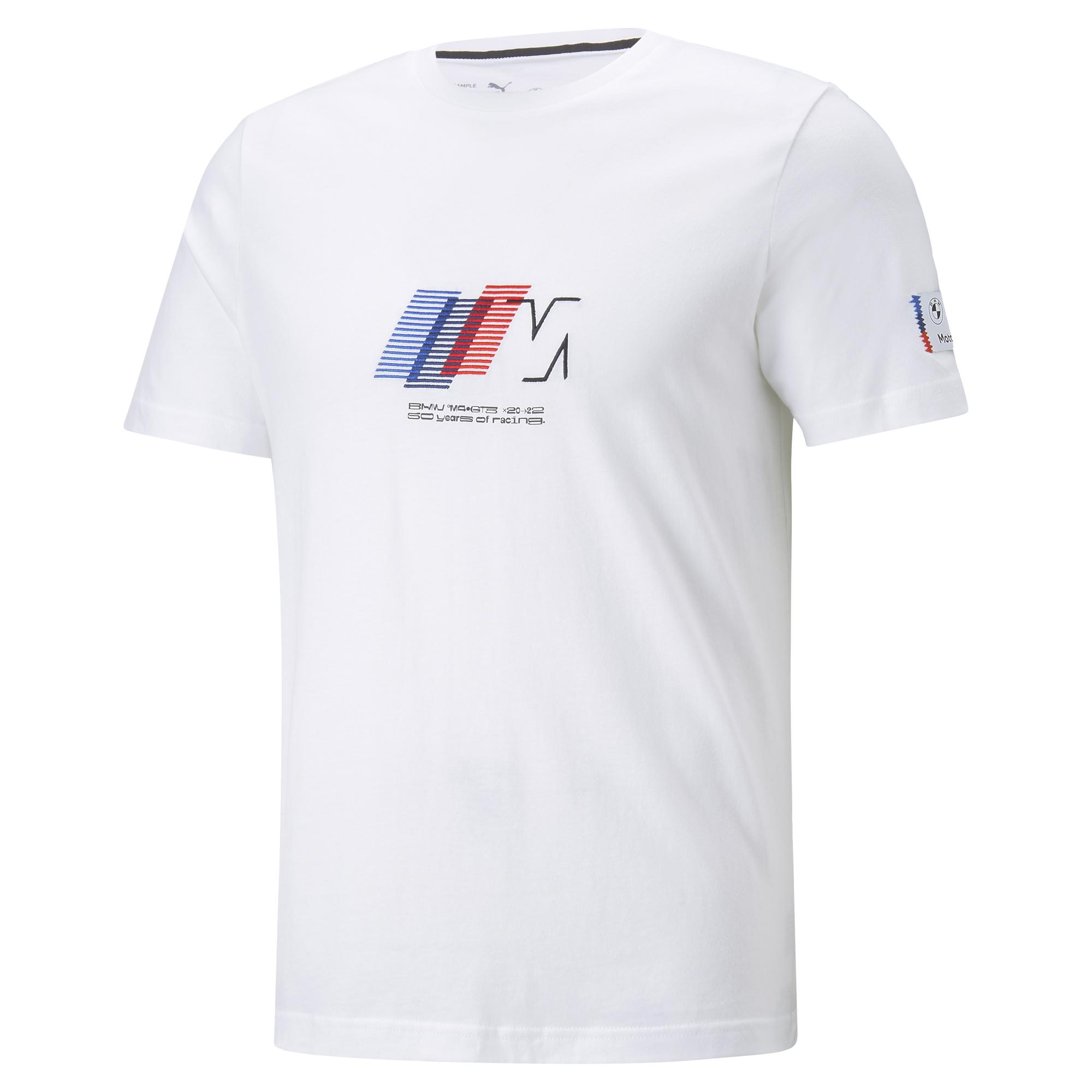 BMW MMS Statement Graphic Motorsport Herren T-Shirt Cotton White von Puma 2022