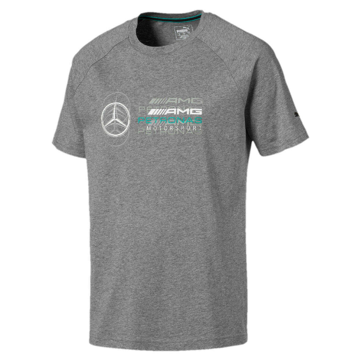 Mercedes AMG Petronas Motorsport F1 Herren T-Shirt von Puma in Grau