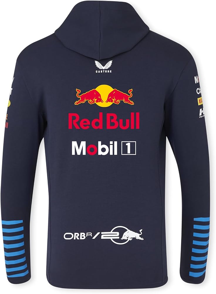 Red Bull Racing Formel 1 Team – Offizieller 2024 Formel 1 Replica Team Sweatshirt Pullover Hoody – Night Sky