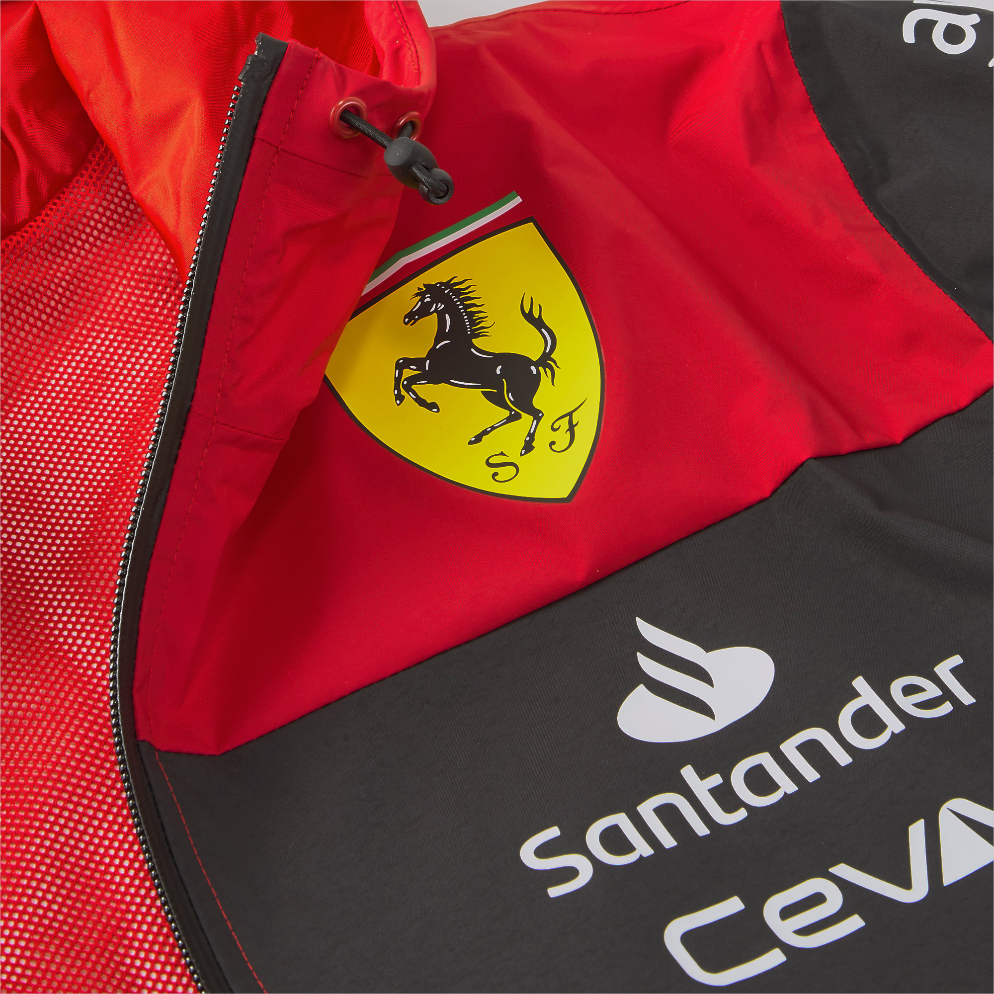 Scuderia Ferrari Team-Herrenjacke Rain Jackett 2022