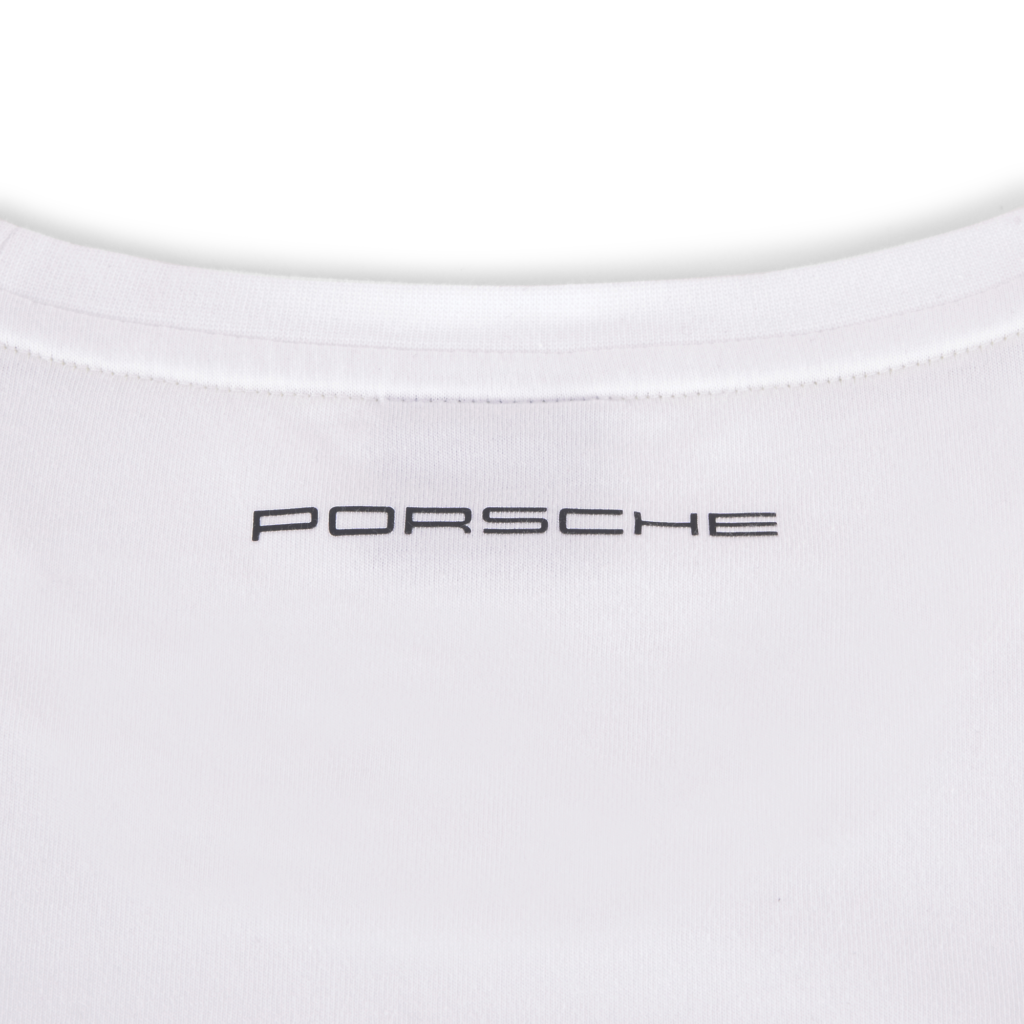 Porsche Legacy Logo T-Shirt für Herren in White Neon 