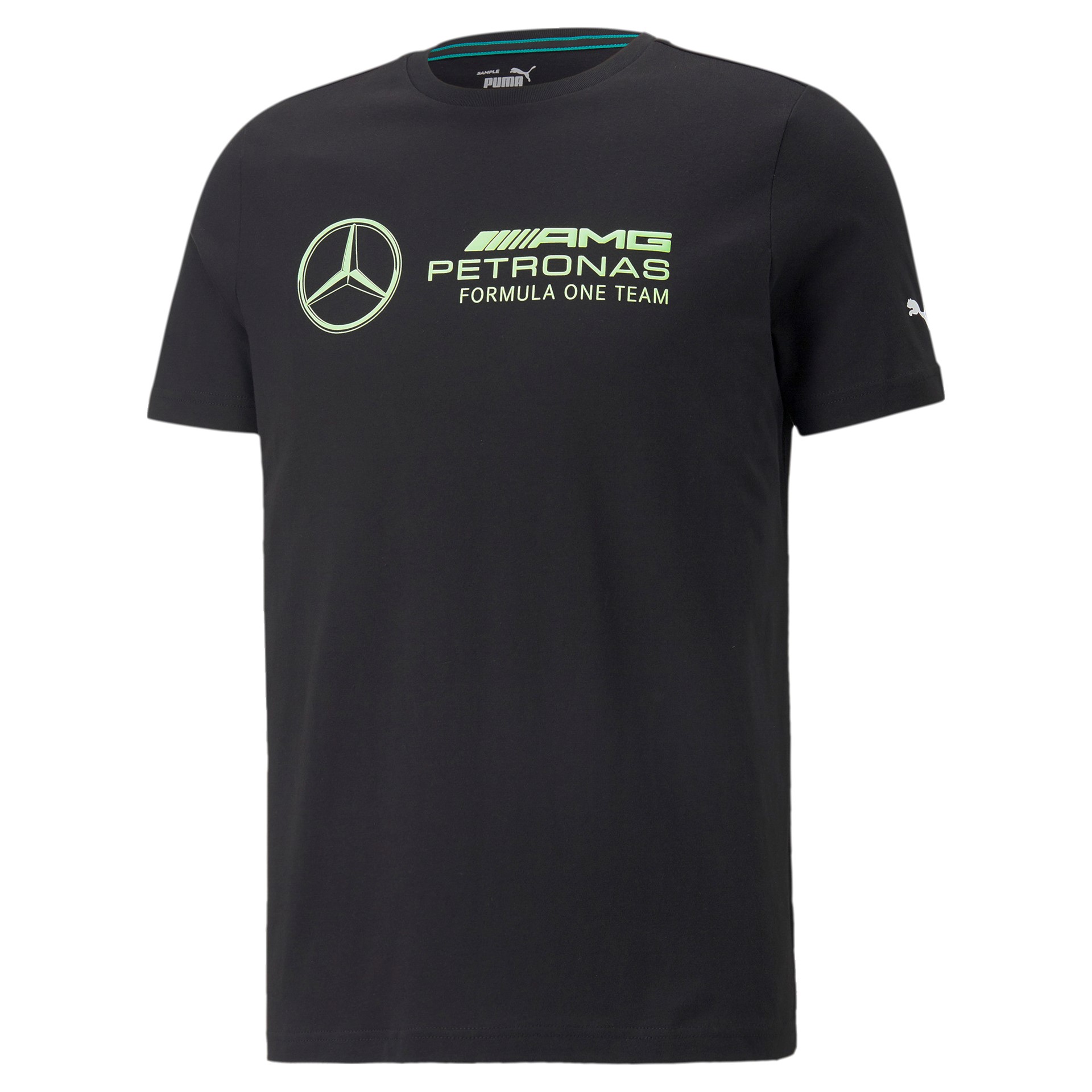 Mercedes-AMG Petronas Motorsport Formel 1-Logo Green T-Shirt Black  